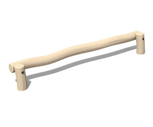 Robinia Balance Beam - timber trim trail equipment