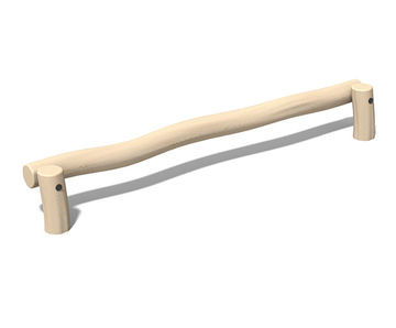 Robinia Balance Beam - timber trim trail equipment