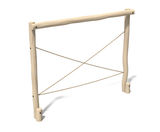 Robinia Cross Ropes - timber trim trail equipment - on this page