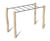 Robinia Hand Over Hand - timber trim trail equipment 0