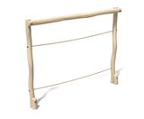Robinia Parallel Ropes - timber trim trail equipment - on this page