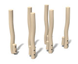 Robinia Stilts - timber trim trail equipment - on this page