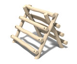 Robinia Up and Over (Logs) - timber trim trail equipment - on this page
