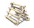 Robinia Up and Over (Logs) - timber trim trail equipment 0