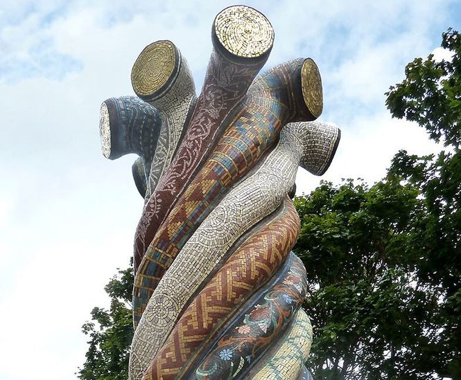 Mosaic sculptures