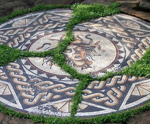 Classical and medieval style mosaics