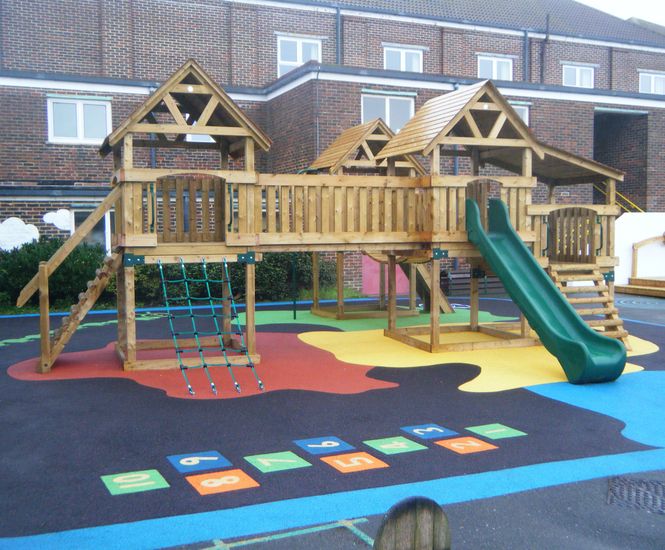 Playground created in collaboration with children Sovereign Design