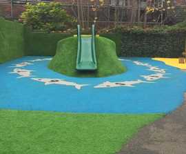 Playground refurb adds to nursery children's fun