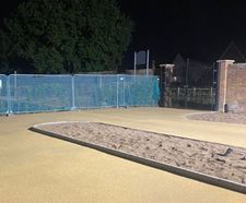 Night installations in August for HMS to avoid the heat