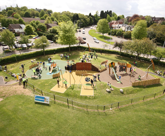 Refurbishment of Boundary Road play area, West Bridgford Proludic