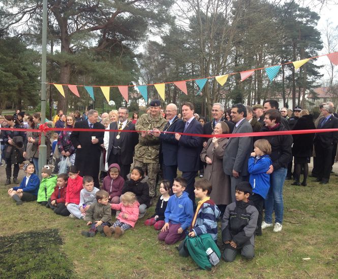 Beech Grove play area opens