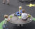 Speed Gyro - accessible HPL playground roundabout for 8 seated children 6