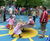 Speed Gyro - accessible HPL playground roundabout for 8 seated children 9