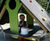 Climbing Hut (J254) - outdoor timber playhouse with climbing wall for kids 8