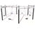 J482 – Hexagonal Swing - steel 6-seat anti-wrap playground swing set 7