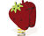 Strawberry - red HPL spring rocker for playgrounds ages 2-8 1