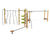 Multiplay Equipment J2578-M - metal climbing and balancing playground set 0