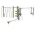 Multiplay Equipment J2578-M - metal climbing and balancing playground set 1