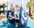 Dippy The Dolphin - blue HPL group spring rocker for playgrounds 6