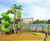 Kanopé - forest-themed metal multiplay playground structures 4