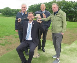 New outdoor gym promotes healthy living to residents