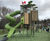 Natural themed playground and tower unit for Lakes park 3