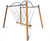 All For One - timber swing set with rope seats for playgrounds 3