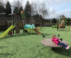 Children's play area for holiday park - Lake District