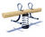 Log Duo Springer - wooden two-seat spring rocker for playgrounds 4