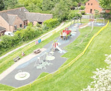 River-life themed inclusive play area