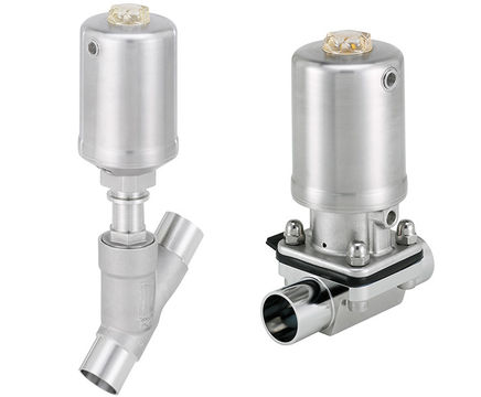 New networkable hygienic valve actuators from Bürkert