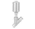 Type 2060 angle seat valve with stainless steel actuator