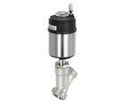 Type 2100 angle-seat valve for on/off control