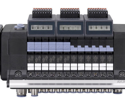  New pneumatic valve island for flexibility & safety
