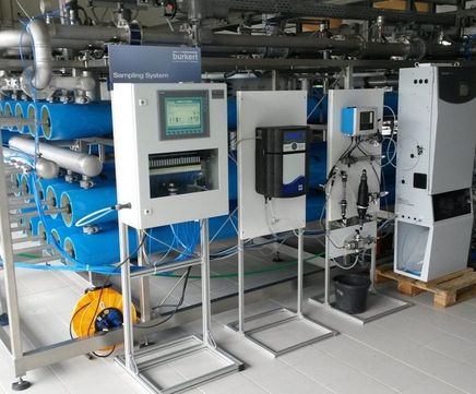 Reverse osmosis membrane integrity for process water