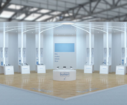 Visit Bürkert's 3D virtual exhibition from your desktop