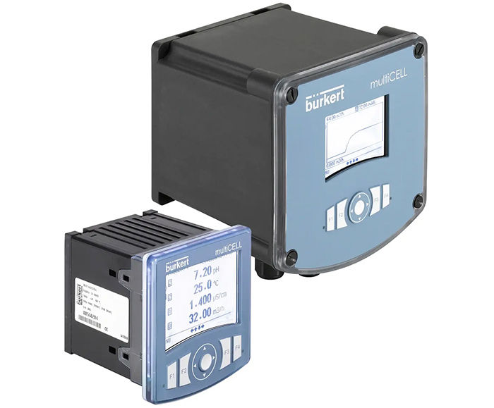 Type 8619 MultiCELL Water Quality Transmitter/controller | Bürkert ...