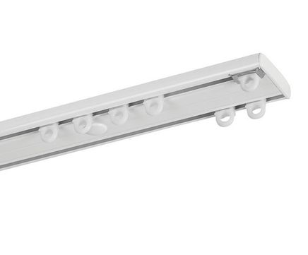 2901 multi-channel, hand-drawn curtain rails