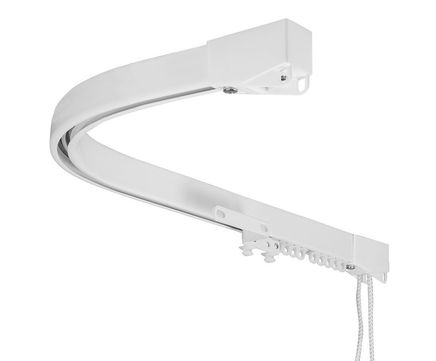 5300 cord-drawn curtain rail system