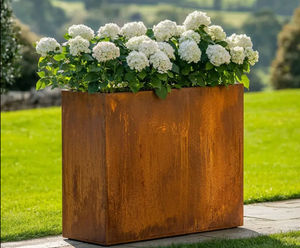 Corten Steel Tall Trough Planter – 60cm |80cm | 90cm |100cm high