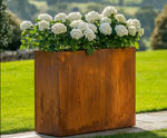 Corten Steel Tall Trough Planter – 60cm |80cm | 90cm |100cm high