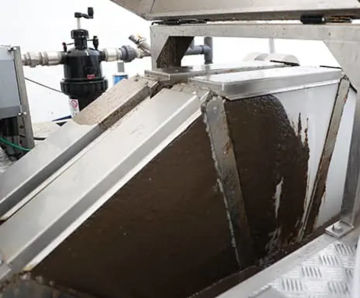 Sanitaire Taron Activated Sludge Filter - stainless steel wastewater filter