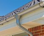 Rainline half-round roof drainage system