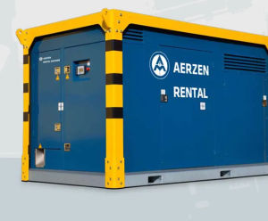 Industrial compressors turnkey rental services