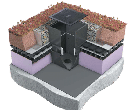 blueroof – water attenuation system