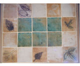 Handmade glazed wall tiles - on this page