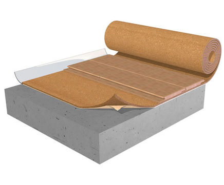 AcoustiCORK™ C11PE underlay for floating floors