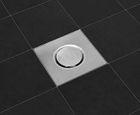 Light duty 114 drain, concrete floors, without flange