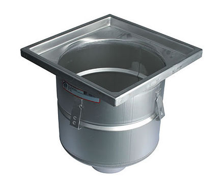Industrial 760 drain, concrete floors, vertical outlet
