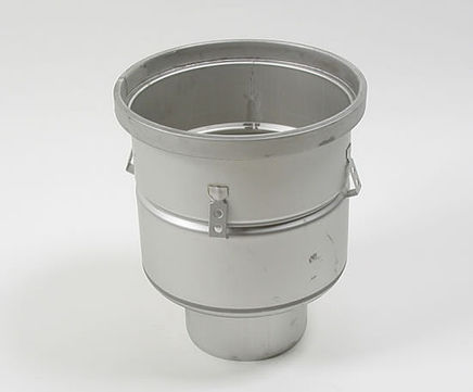 Industrial 763 drain, concrete, resin, horizontal outlet